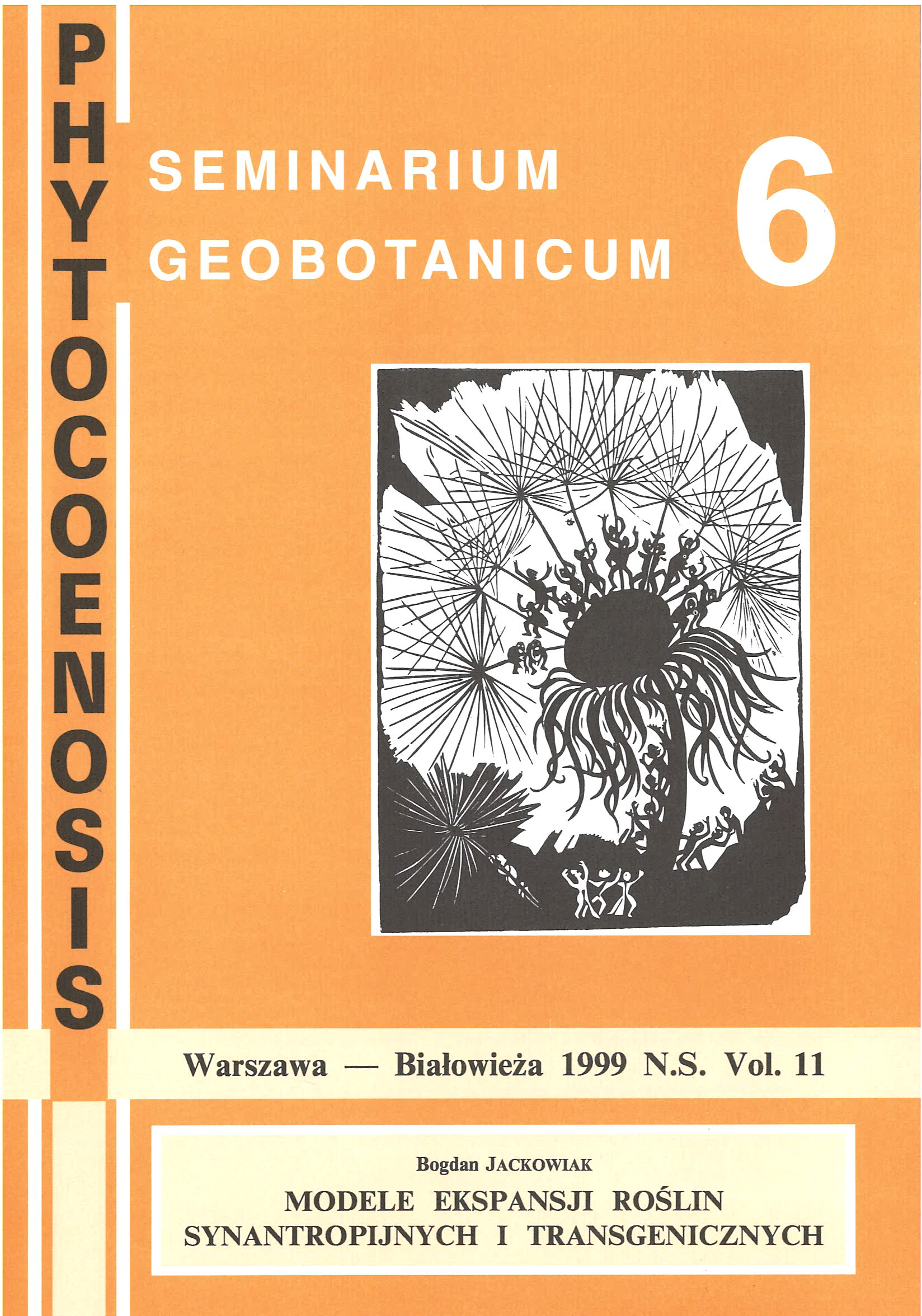 Phytocoenosis (N.S.) 11, Seminarium Geobotanicum 6