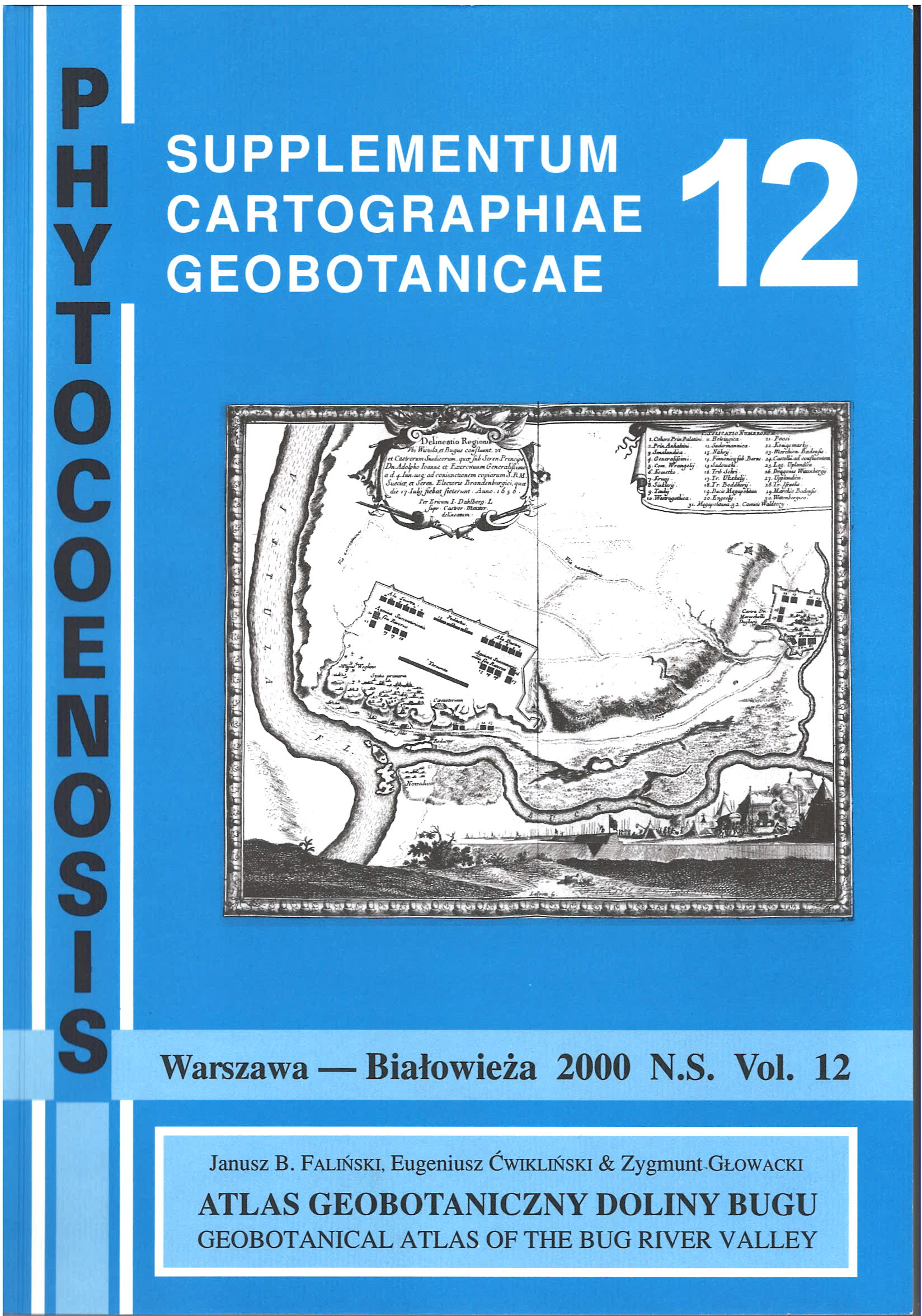 Phytocoenosis (N.S.) 12, Supplementum Cartographiae Geobotanicae 12